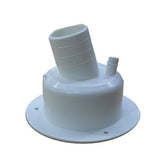 Zadi Water Inlet Filler Surround White 40mm White - 16357.01 WH 40MM W